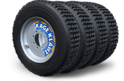 KAGE Klawz Skid Steer Snow Tires