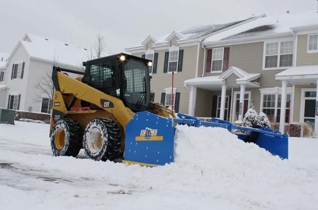 Snow Plow Pusher for Snow Removal