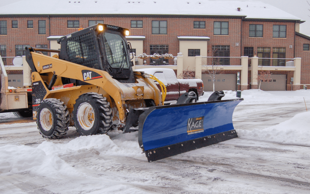 Is it easier to back drag with a snow pusher or snow blade?