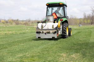 LiquidRage weed sprayer with summer broadcast kit