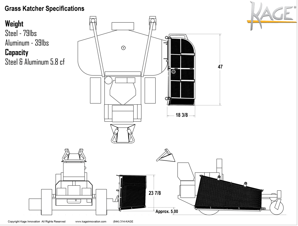 KAGE Katcher Specifications