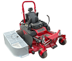 KAGE Grass Catcher on Ferris Zero Turn Mower