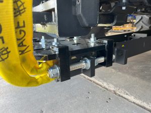 Under-Hitch Threaded Drawbar Slide