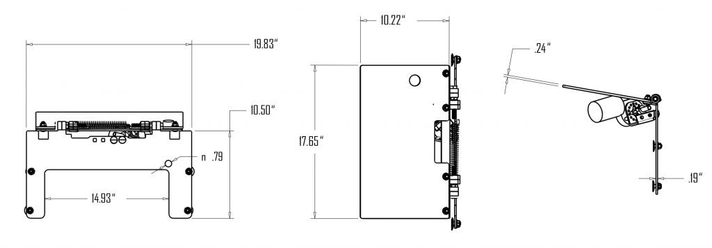 KAGE Grass Deflector Dimensions